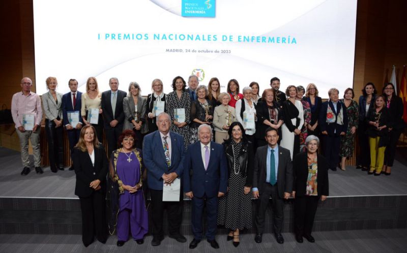 Los I Premios Nacionales de Enfermería reconocen el trabajo de las mejores enfermeras de España